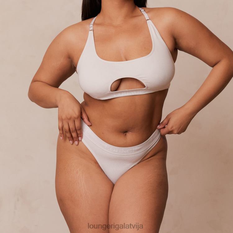Lounge sievietes krēms apakšveļa DJJ8B220 bezšuvju krūšturis un siksnu/biksīšu komplekts