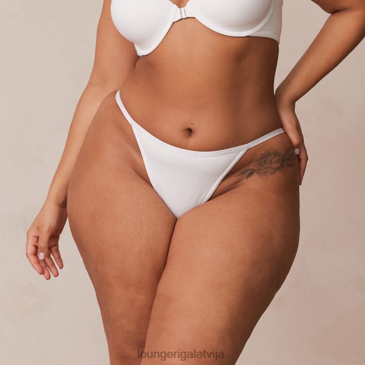 Lounge sievietes balts apakšveļa DJJ8B547 gludas biksītes