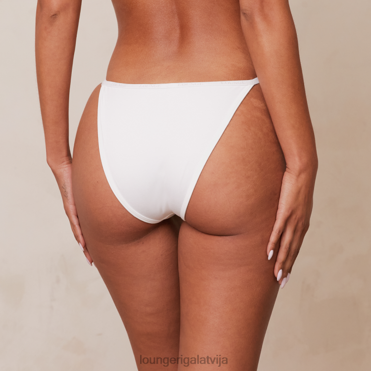 Lounge sievietes balts apakšveļa DJJ8B561 gludas klasiskās biksītes
