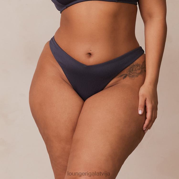 Lounge sievietes ogles zils apakšveļa DJJ8B514 rievotas trīsstūra biksītes