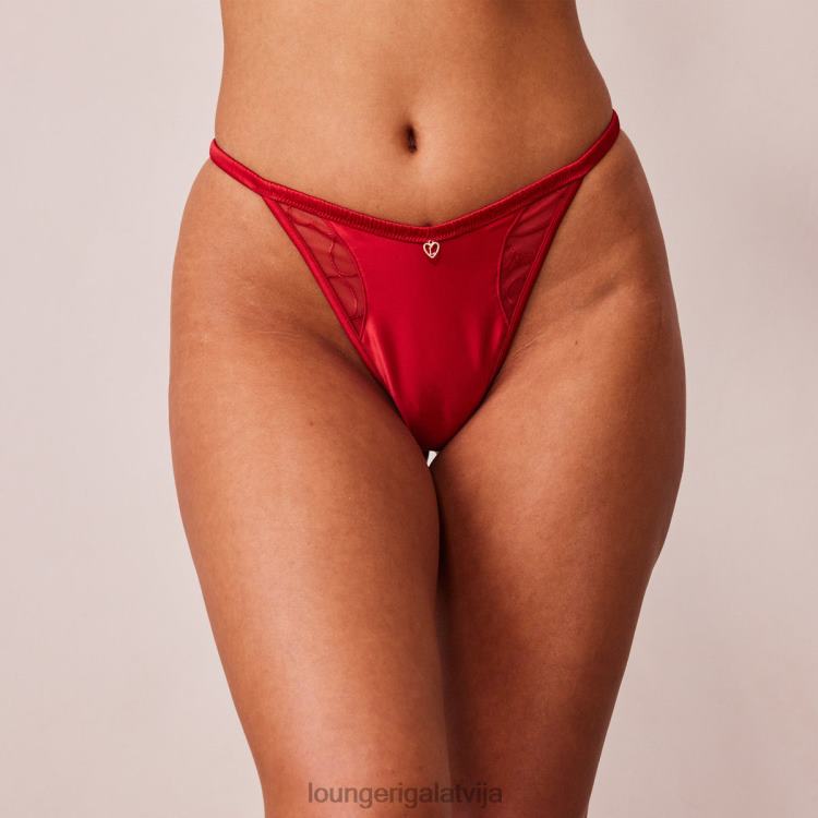 Lounge sievietes sarkanbrūns apakšveļa DJJ8B512 lolot g-stīgu