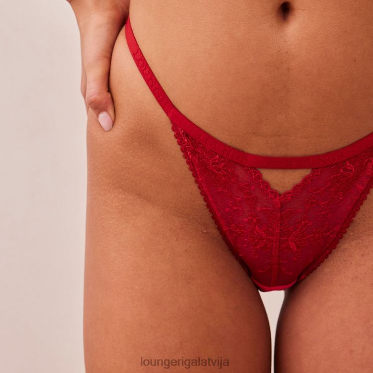 Lounge sievietes sarkanbrūns apakšveļa DJJ8B552 flirta biksītes