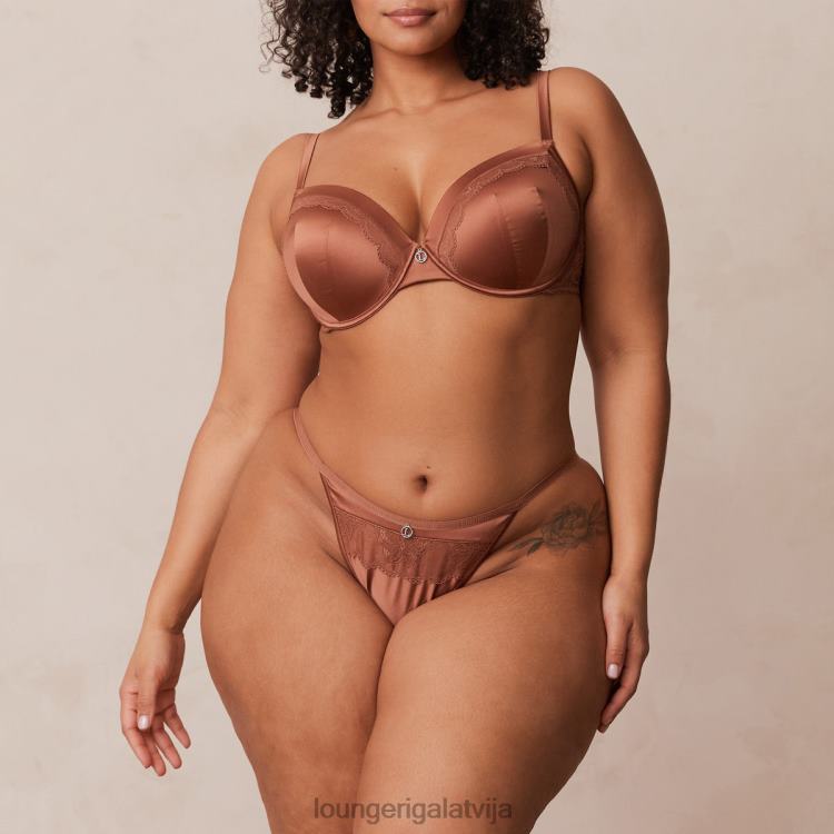 Lounge sievietes mokas apakšveļa DJJ8B141 mīksta satīna t-kreklu krūšturis un siksnu/biksīšu komplekts