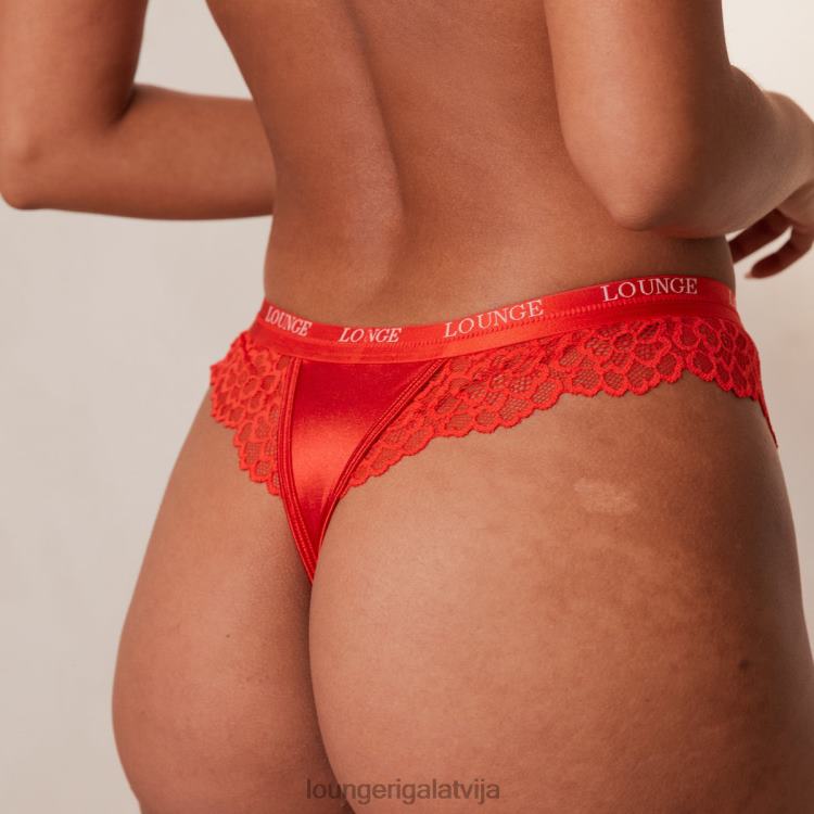 Lounge sievietes sarkans apakšveļa DJJ8B54 zīda balkona krūšturis un siksnu/biksīšu komplekts