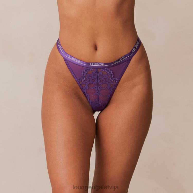 Lounge sievietes violets apakšveļa DJJ8B709 ziedu siksna