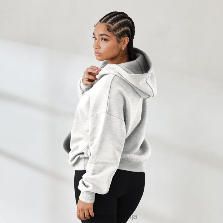 Lounge sievietes sala melanža apģērbu DJJ8B879 būtiska liela izmēra kapuce