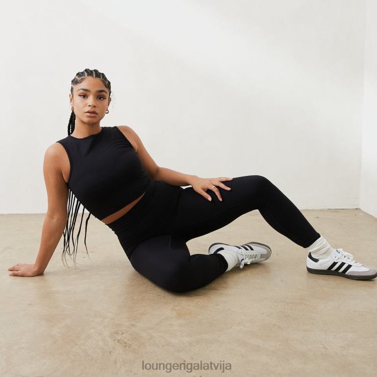 Lounge sievietes melns apģērbu DJJ8B900 nepieciešamie legingi