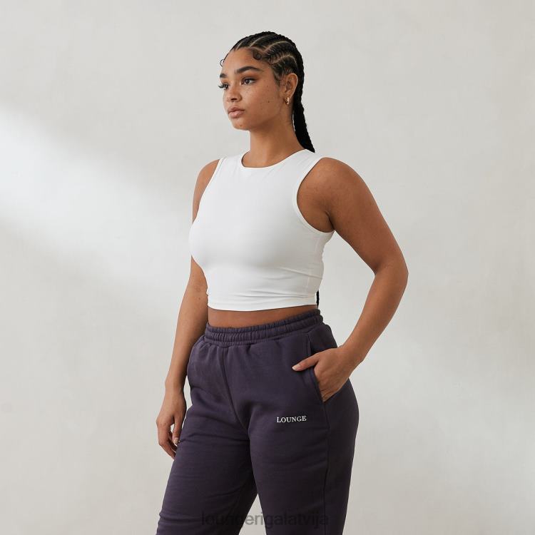 Lounge sievietes gandrīz balts apģērbu DJJ8B826 būtiska tvertnes augšdaļa