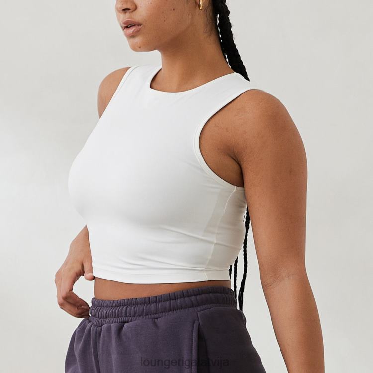 Lounge sievietes gandrīz balts apģērbu DJJ8B826 būtiska tvertnes augšdaļa