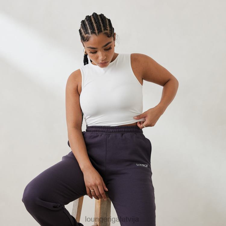 Lounge sievietes gandrīz balts apģērbu DJJ8B826 būtiska tvertnes augšdaļa