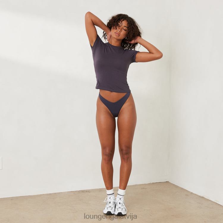 Lounge sievietes kūpināta zila apģērbu DJJ8B830 būtisks t-krekls ar īsām piedurknēm